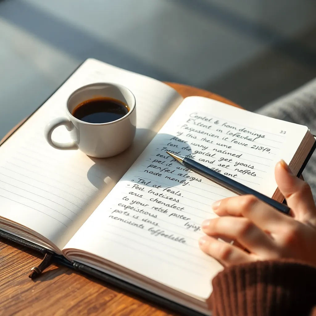 Workshop over doelen stellen in moderne vergaderruimte